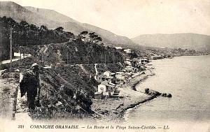 Sainte Clotilde route et plage